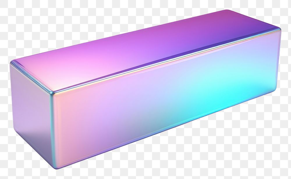PNG  Rectangle iridescent white background letterbox gemstone.