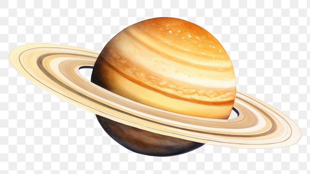 PNG Saturn galaxy aesthetic astronomy planet space. 