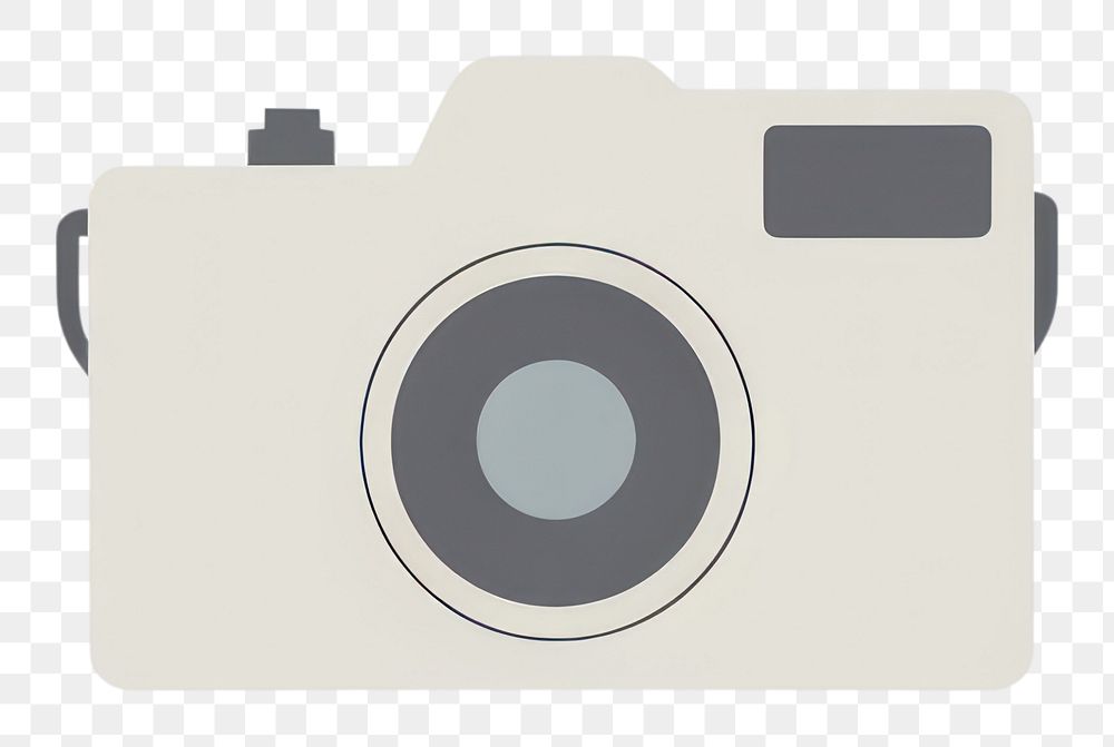 PNG  Camera white background photographing electronics. AI generated Image by rawpixel.