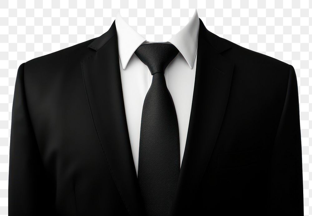 PNG  A suit with a tie necktie tuxedo shirt