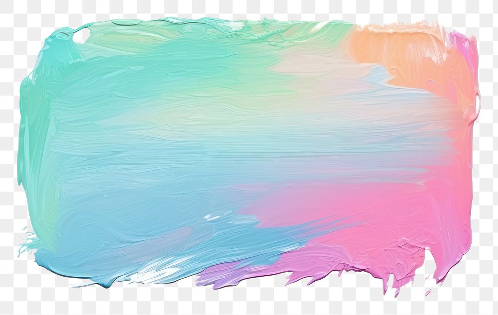 PNG Abstract pastel flat paint brush stroke backgrounds rectangle white background.