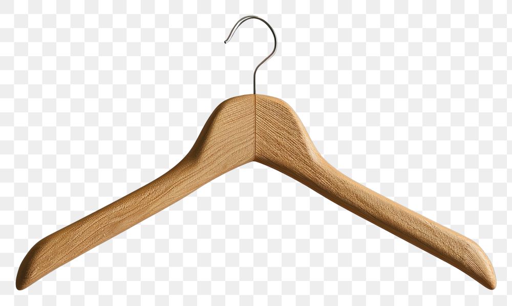 PNG  Oak wood clothe hanger mockup gray gray background simplicity.