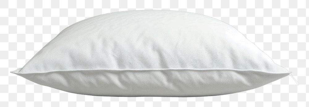 PNG  Pillow mockup white gray gray background.