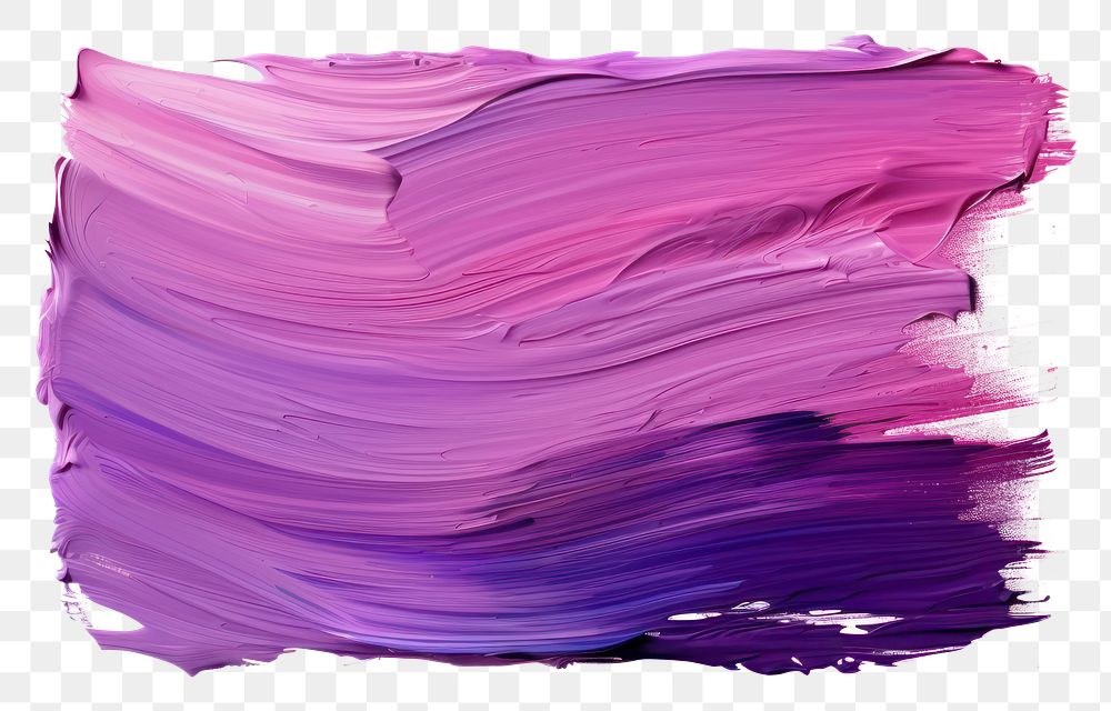 PNG Purple flat paint brush stroke backgrounds white background creativity.