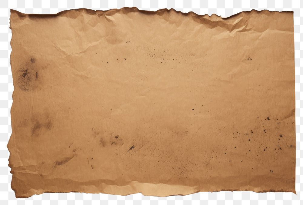PNG  Kraft paper with burnt backgrounds texture white background.