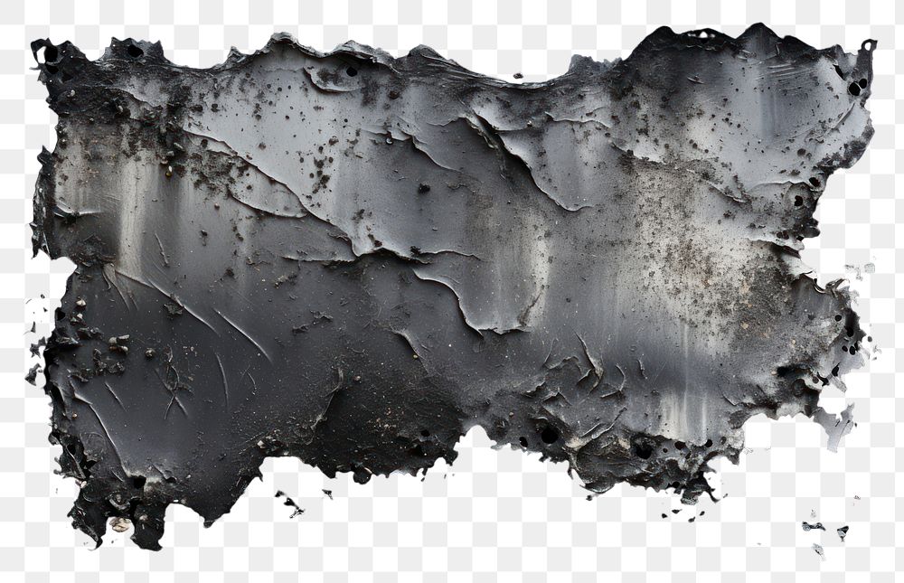 PNG  Metal with burnt backgrounds splattered monochrome.