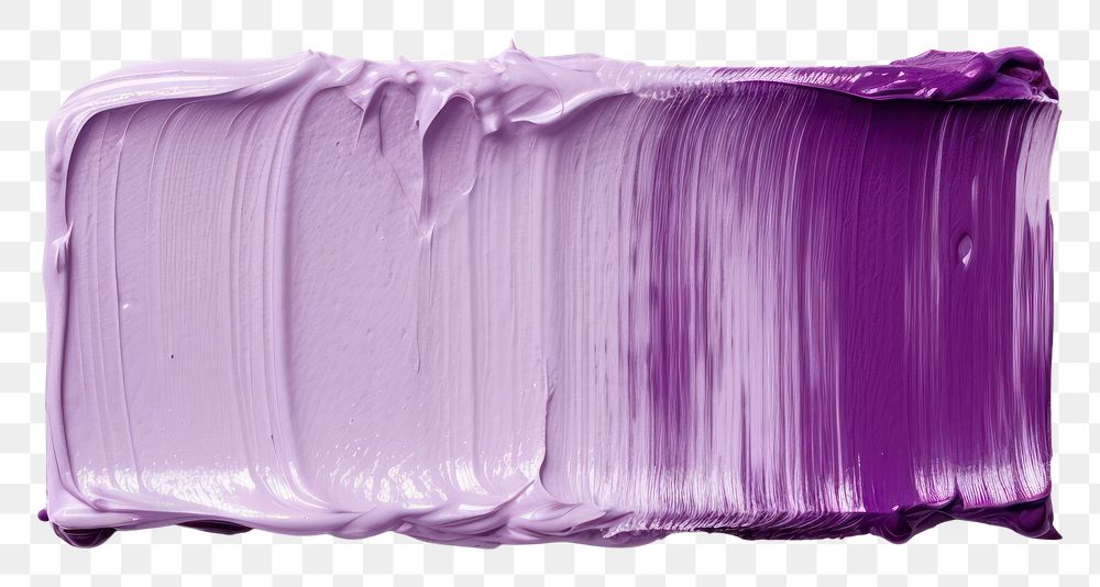PNG Silver and purple flat paint brush stroke rectangle white background cosmetics.