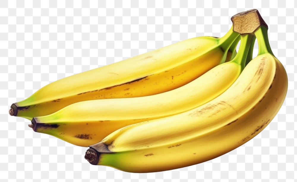 PNG Bananas fruit plant food. AI generated Image by rawpixel.