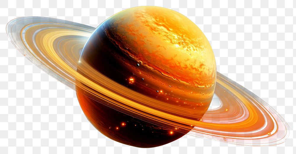 PNG Saturn astronomy universe outdoors. AI generated Image by rawpixel.