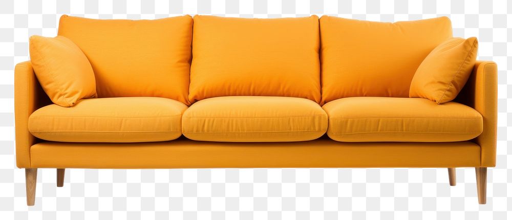 PNG Minimal sofa furniture cushion pillow.