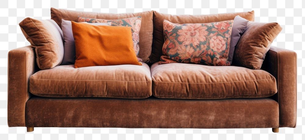 PNG Sofabed furniture cushion pillow.