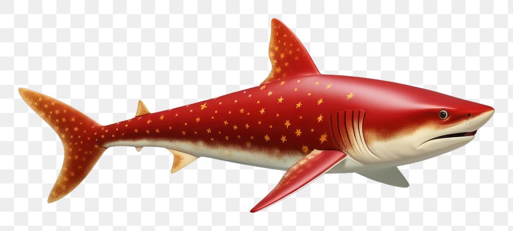 PNG  Chinese New Year style of Shark shark animal fish.