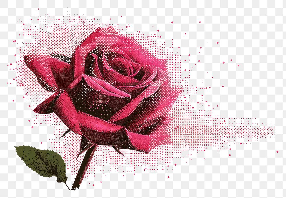 PNG  Rose rose art flower.