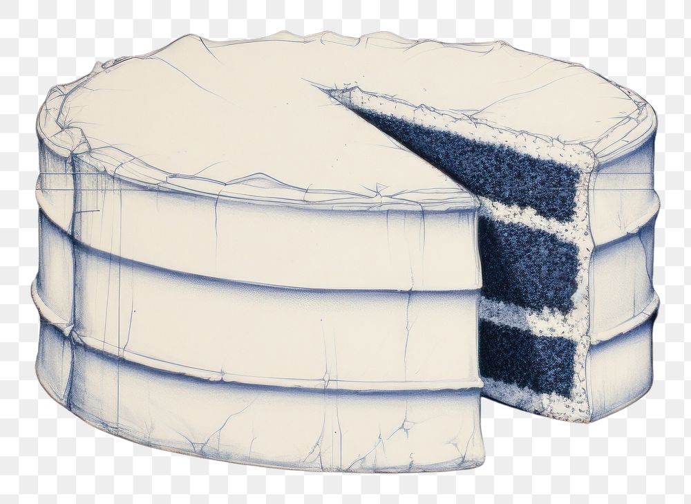 PNG  Cake diagram blue furniture.
