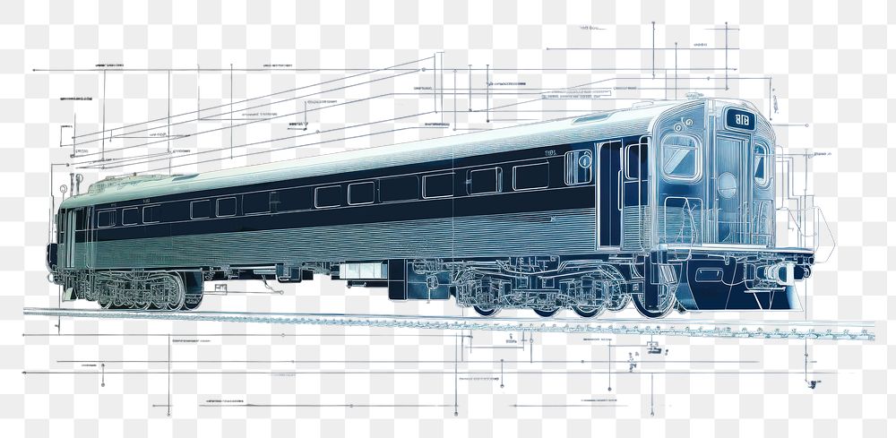 PNG  Train train vehicle diagram.
