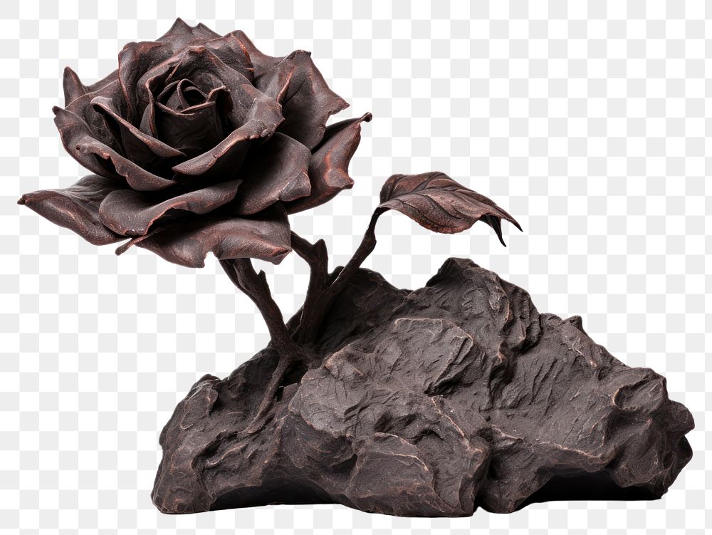 PNG  Heavy rock Rose Shape rose flower plant.