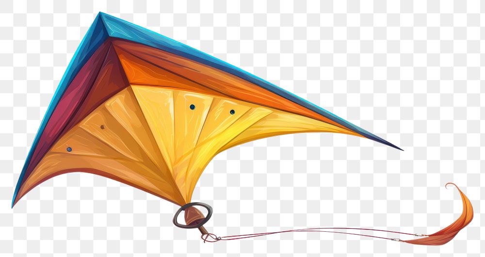 PNG  Flying kite toy white background windsports.
