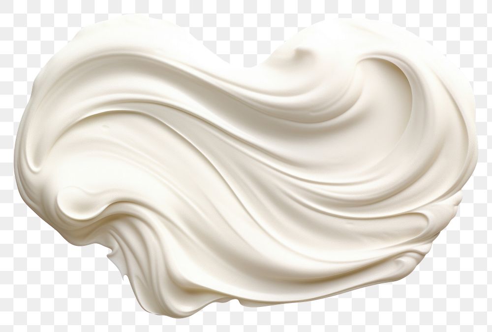 PNG Smeared cream backgrounds white white background. AI generated Image by rawpixel.