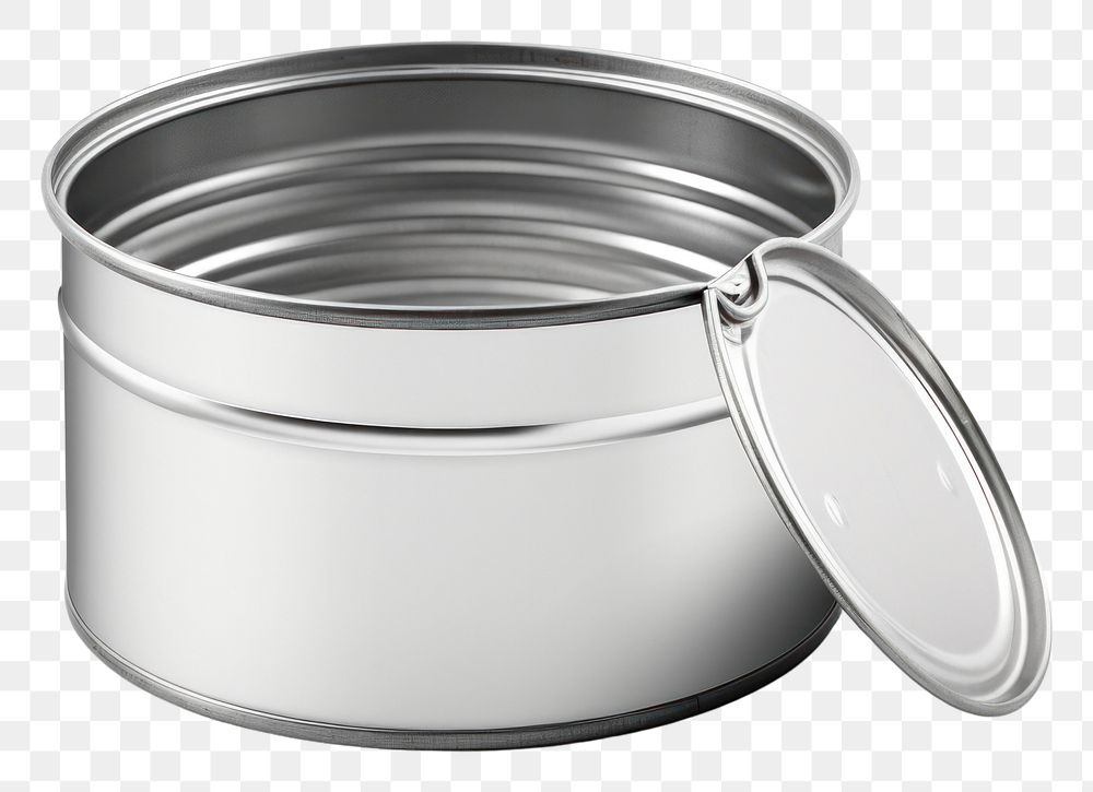 PNG Tin can container white background aluminum. AI generated Image by rawpixel.
