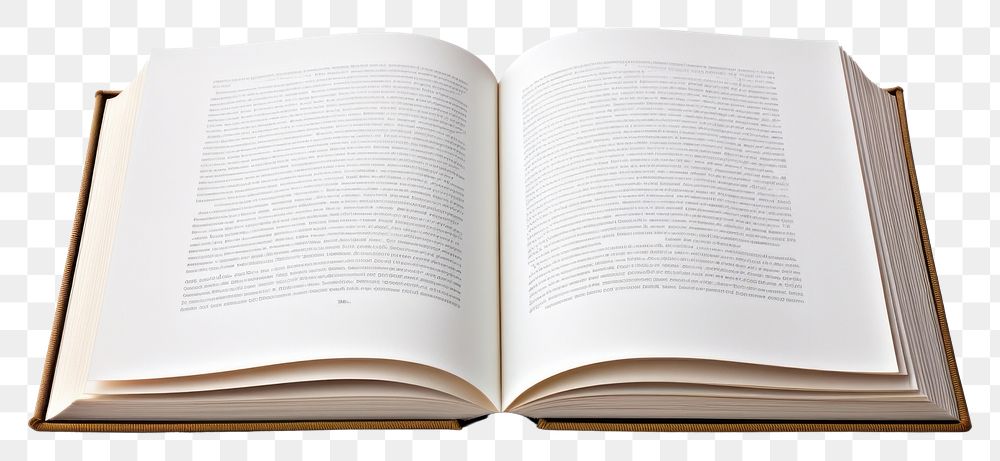 PNG Opened book publication reading page. AI generated Image by rawpixel.