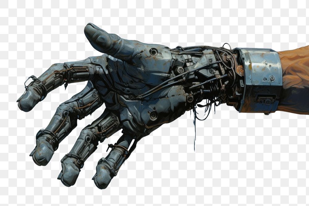 PNG  Robot arm adult robot hand.