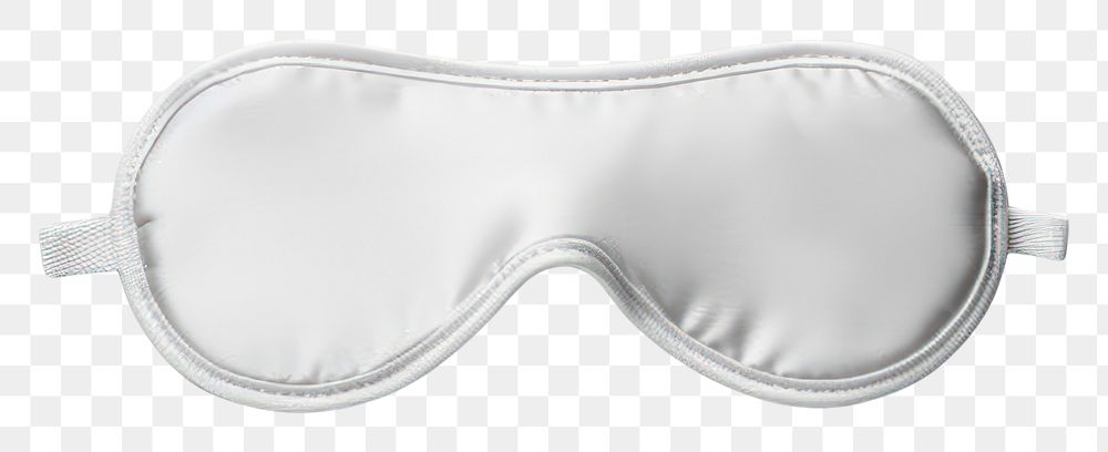 PNG  Sleep mask mockup underwear lingerie white.
