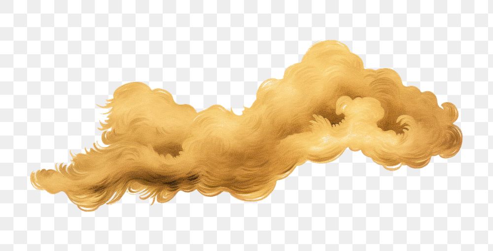 PNG  Chinese cloud backgrounds gold art. AI generated Image by rawpixel.