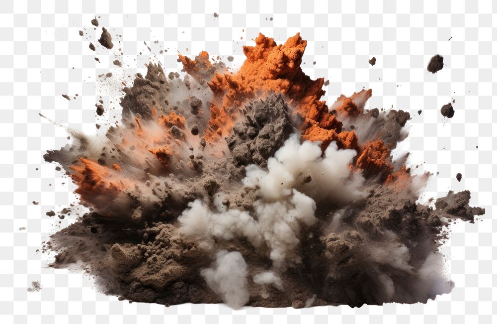 PNG  Backgrounds explosion white background destruction.
