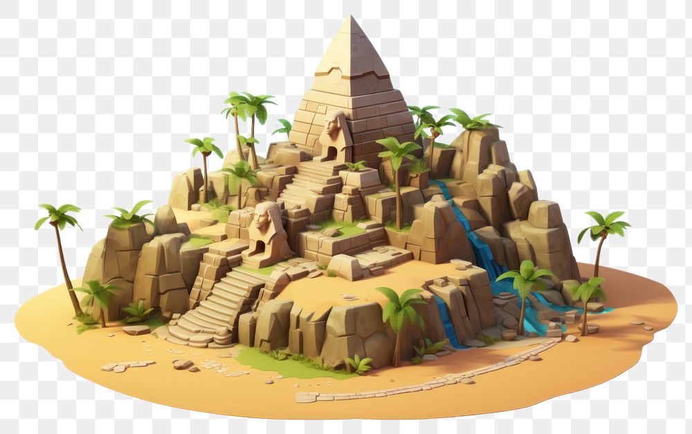 PNG  Sphinx Egypt outdoors sand architecture.