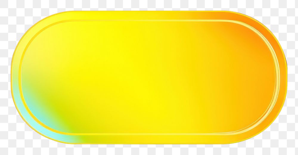 PNG Vintage oval yellow copy space absence. AI generated Image by rawpixel.