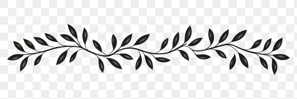 PNG Leaves pattern white background calligraphy. AI generated Image by rawpixel.