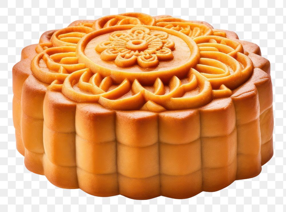 PNG Mooncake chinese dessert icing food. AI generated Image by rawpixel.