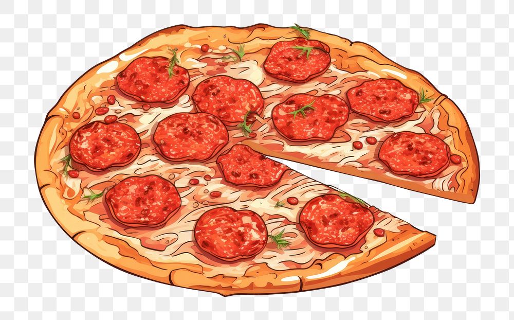 PNG Pizza food pepperoni weaponry.