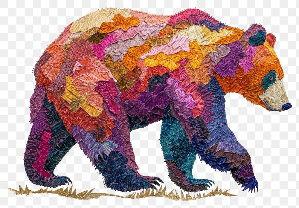 PNG  A bear animal mammal art.