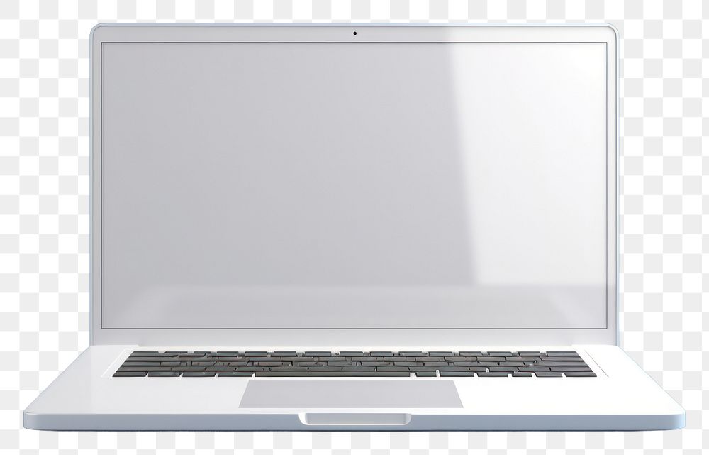 PNG White blank computer mockup mockup laptop portability electronics.