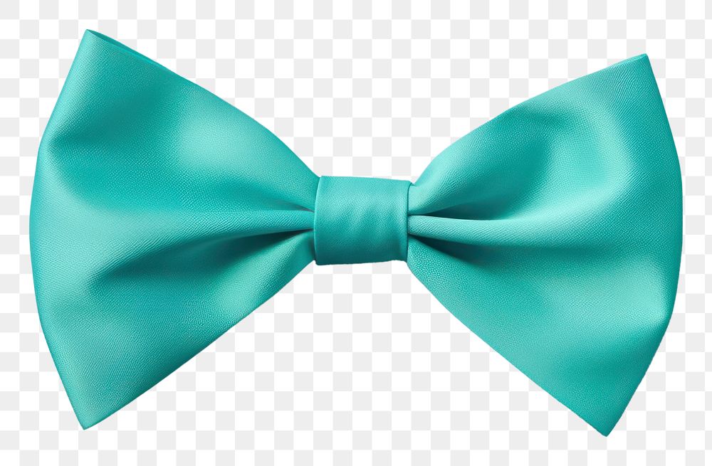 PNG Blank bow mockup celebration accessories turquoise.