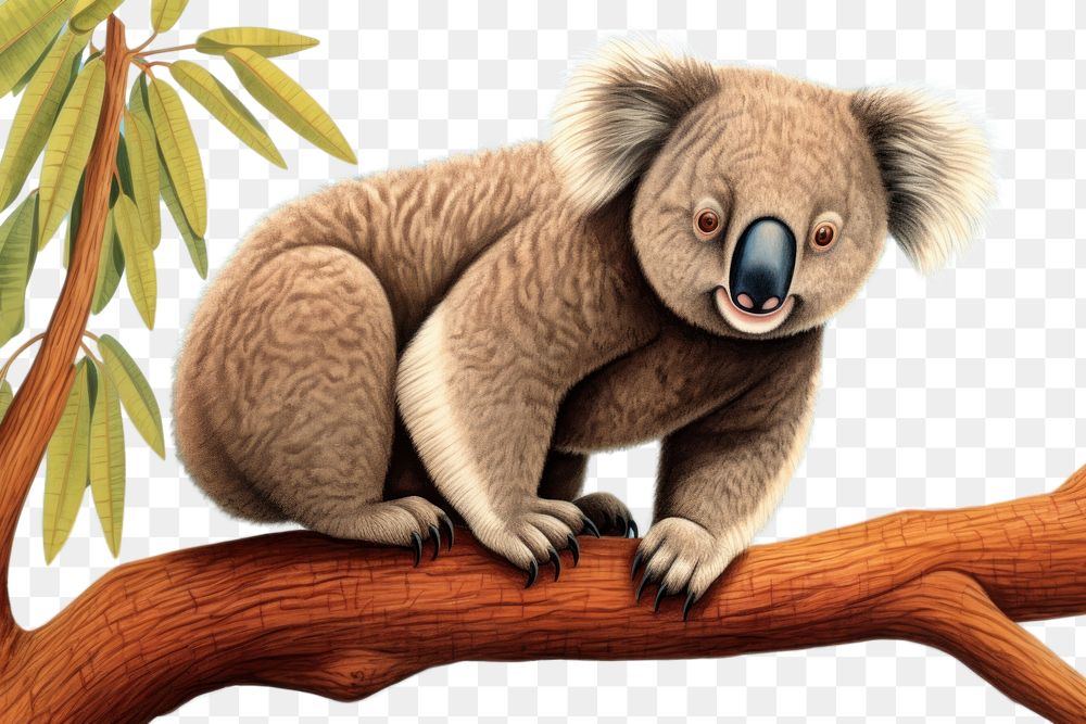 PNG  Koala wildlife animal mammal. 
