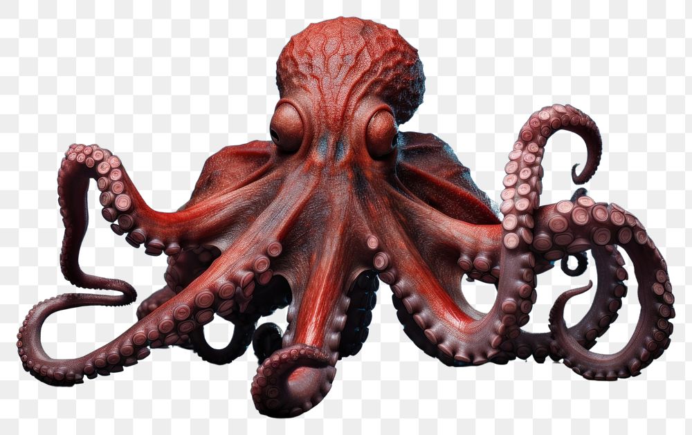 PNG  Octopus animal invertebrate cephalopod.