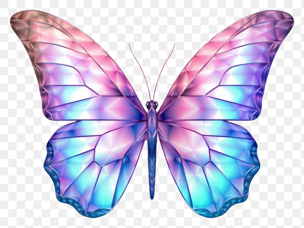 PNG Icon iridescent butterfly animal insect.