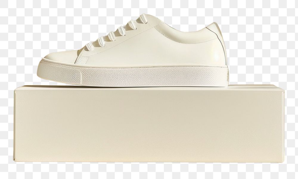 PNG Shoes packaging mockup footwear white clothing.