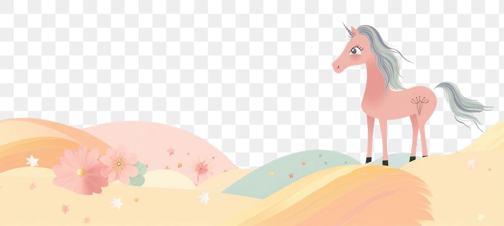 PNG Cute background horse backgrounds outdoors. AI generated Image by rawpixel.