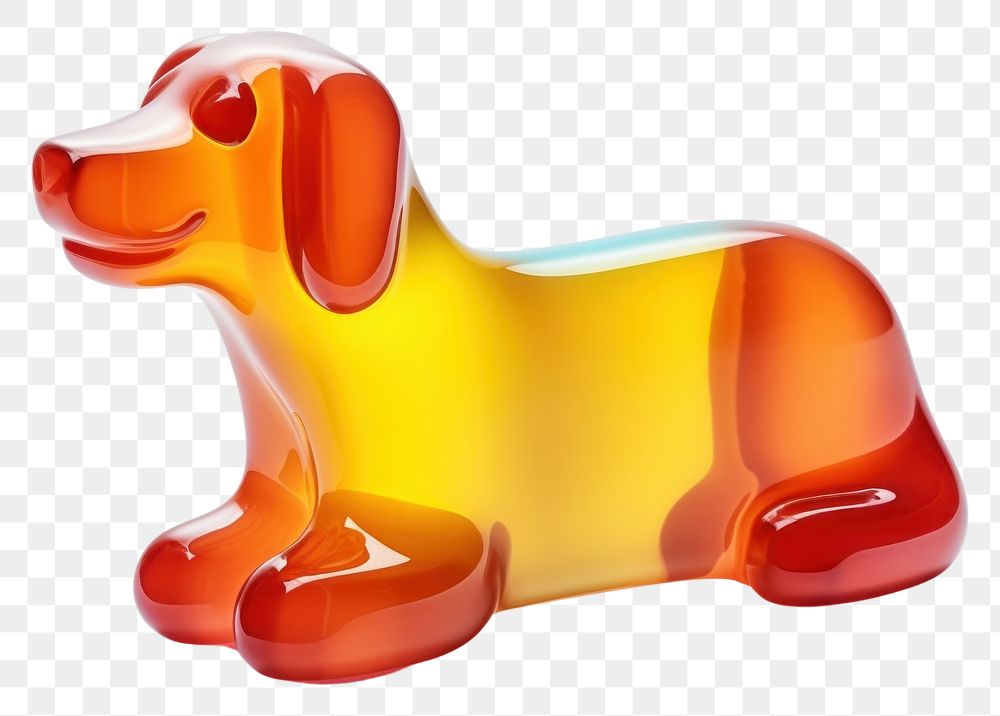 PNG Dog white background confectionery figurine. AI generated Image by rawpixel.