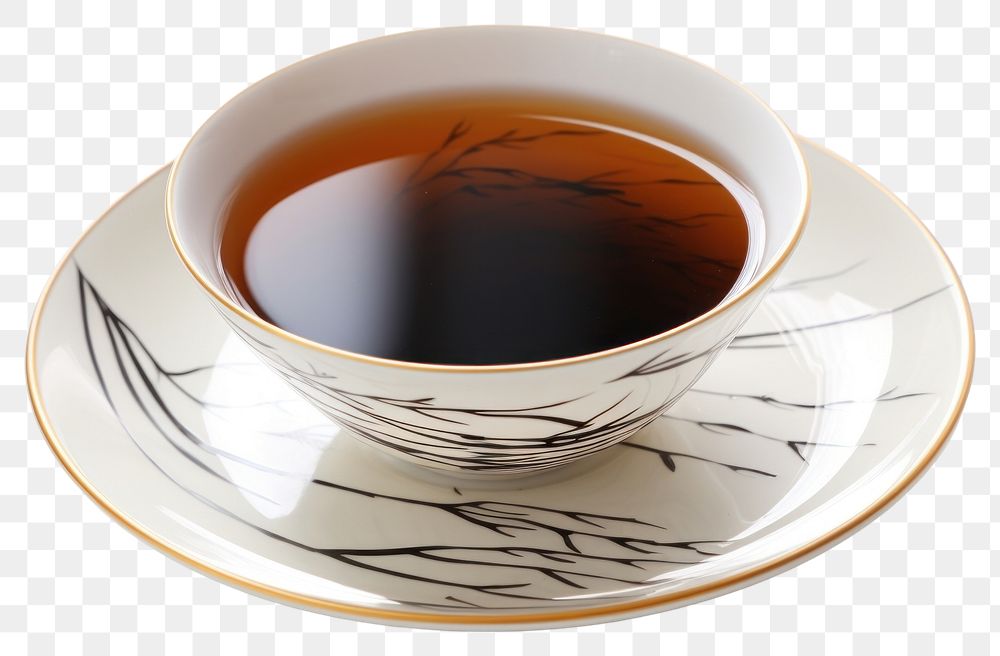 PNG Saucer drink tea cup.