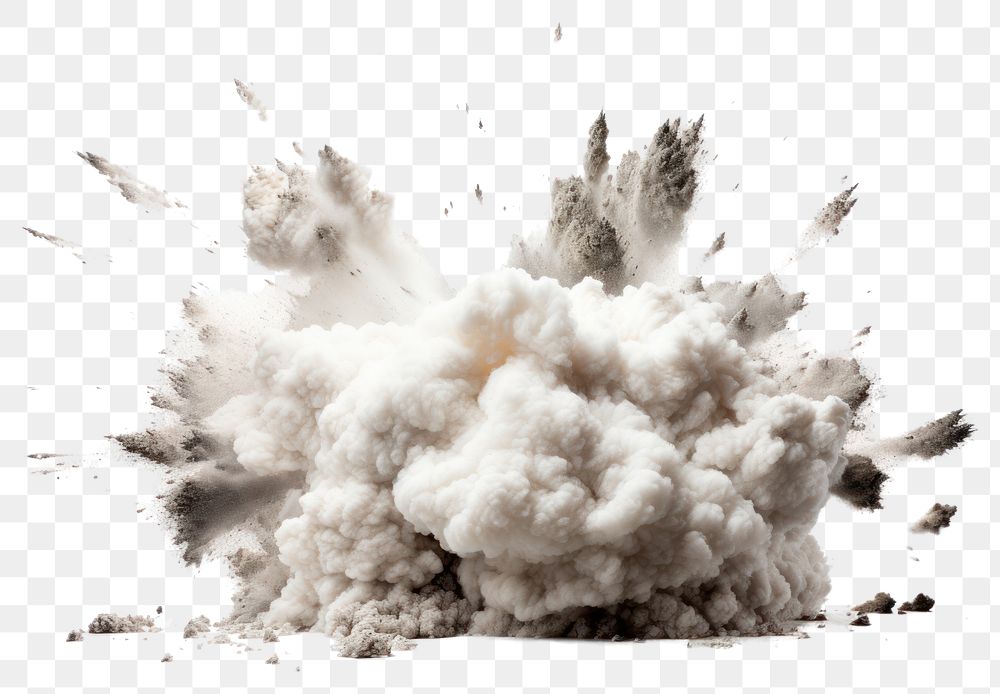 PNG Explosion white white background destruction.