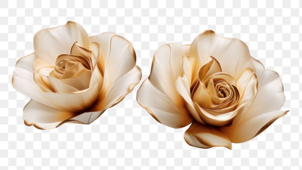 PNG Ink gold roses pattern flower plant. AI generated Image by rawpixel.