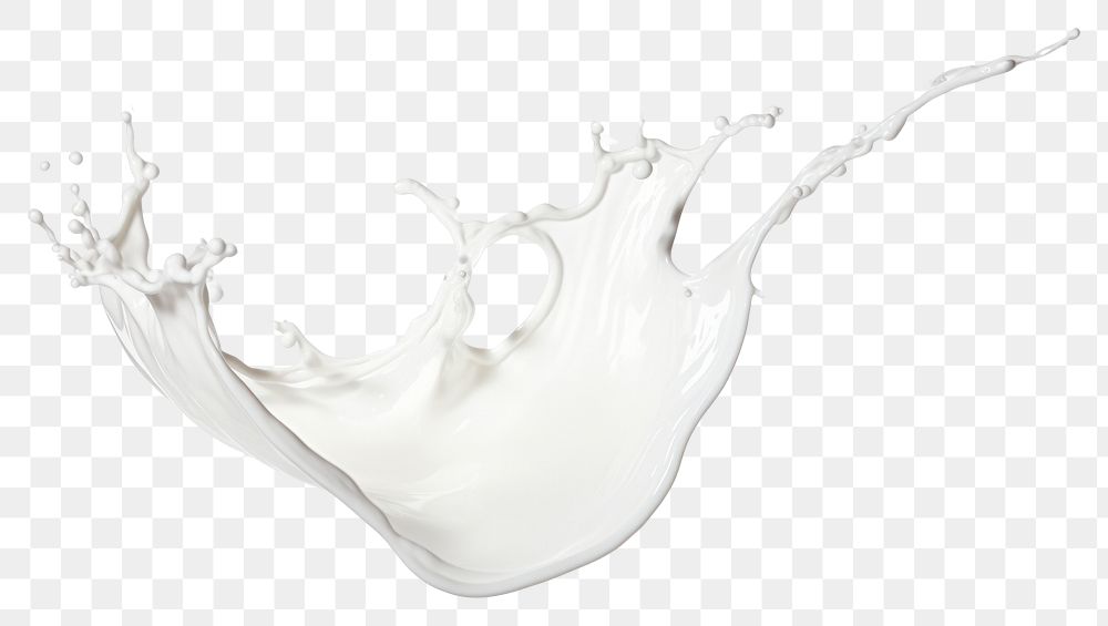 PNG  Milk pour white refreshment simplicity.