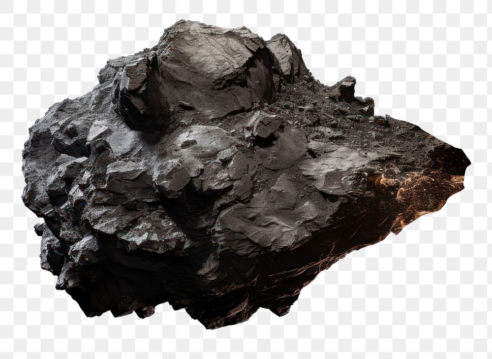 PNG Black meteor rock white | Premium PNG - rawpixel