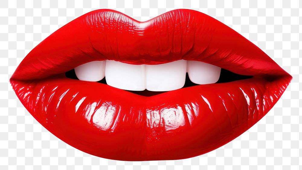 PNG Lipstick teeth cosmetics ketchup.