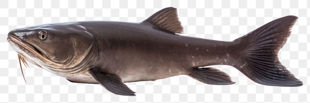 PNG  Catfish animal shark white background.