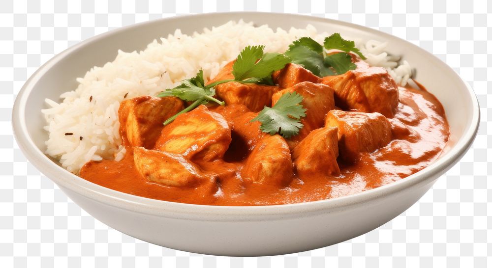 PNG  Chicken tikka masala curry food meal.